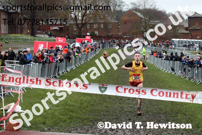 Senior boys 2019 New Balance English Schools Cross Country Champs, Temple Newsam, Leeds. Photo:  David T. Hewitson/Sports for All Pics
